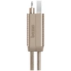 Energea Kabelis Bazic GoCharge Alucable 4in1 (USB-A/USB-C - USB-C/Lightning) 15cm 60W 3A PD Fast Charge auksinis