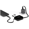 Energea Kabelis Bazic GoCharge Loop 5in1 Lightning, USB-A, Micro USB 1m juodos spalvos