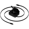 Energea Kabelis Bazic GoCharge Loop 5in1 Lightning, USB-A, Micro USB 1m juodos spalvos