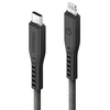 ENERGEA kabelis Flow USB-C - LightningC94 MFI 1.5m juodos spalvos 60W 3A PD Fast Charge