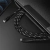 ENERGEA kabelis Nyloflex USB-C - LightningC94 MFI 1.5m juodos spalvos