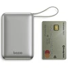 Energea PowerBank 4in1 Bazic Fusion Mini 20000mAh kabelis USB-C/Lightning pilkos spalvos