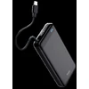 TRUST Fiera išorinė baterija, 20000 mAh, su laidu, 2x USB-C, juoda