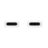 EP-DA705BWE Samsung USB-C/USB-C Data Cable 3A 1m baltos spalvos (OOB Bulk pakuotė)