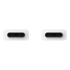 EP-DN975BWE Samsung USB-C/USB-C duomenų kabelis 5A 1m Baltas (OOB Masinis)