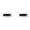 EP-DN975BWE Samsung USB-C/USB-C duomenų kabelis 5A 1m Baltas (OOB Masinis)