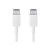 EP-DN975BWE Samsung USB-C/USB-C duomenų kabelis 5A 1m Baltas (OOB Masinis)
