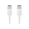 EP-DN975BWE Samsung USB-C/USB-C duomenų kabelis 5A 1m Baltas (OOB Masinis)