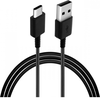 EP-DR140ABE Samsung USB-C duomenų kabelis 0.8m juodos spalvos (Bulk)