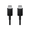 EP-DX310JBE Samsung USB-C/USB-C duomenų kabelis 3A 1.8m juodos spalvos (Bulk)