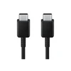 EP-DX310JBE Samsung USB-C/USB-C duomenų kabelis 3A 1.8m juodos spalvos (Bulk)