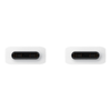 EP-DX310JWE Samsung USB-C/USB-C duomenų kabelis 3A 1.8m baltos spalvos (Bulk)