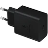 EP-T4510XBE Samsung 45 W kelioninis įkroviklis + USB-C duomenų kabelis juodas (pažeista pakuotė)