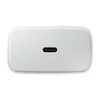 EP-TA845EWE + EP-DW767JWE Samsung 45W Kelioninis įkroviklis + USB-C/USB-C kabelis baltos spalvos (OOB Bulk pakuotė)