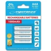 Esperanza EZA102W Įkraunama baterija Ni-MH AAA 1000MAH x4