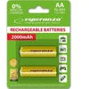 Įkraunamos AA baterijos Esperanza, 2000mAh, geltona