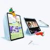 ESR Flip Hybrid Case for iPad 10.9" (2020/2022) / 11" (2024/2025/2026) - Mėlyna