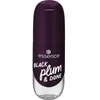 Essence Gel Nail Nagų lakas 84 Juodas Plum & Done, 8 ml