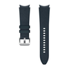 Išmaniojo laikrodžio Samsung Galaxy Watch 3 odinis dirželis, Juodos spalvos, 20mm, M/L