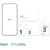 Etteri 9D grūdintas stiklas Samsung Galaxy A25 5G (global) telefonui