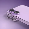 Krainagsm Telforceone Etteri camera lens protector for iPhone 17 violetinė
