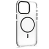 Telforceone „Etteri Icy Mag“ dėklas, skirtas „iPhone 15 Pro 6,1“; juodas
