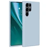 Dėklas Telforceone Etteri Silicone Samsung Galaxy S22 Ultra žydros spalvos