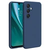 Dėklas Telforceone Etteri Silicone Samsung Galaxy S24 FE mėlynos spalvos
