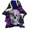 Eurostil Violetinė Skull Capa Con Cuello De Neopreno 1un