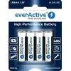 „everActive Pro“ šarminės didelio našumo baterijos LR6 | AA 1,5 V | 4 vnt.