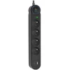Extension cord 4 sockets + USB A + USB C Art FU910 1,5 m juodas