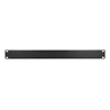 Extralink 1U 19" Front Panel, Juodas