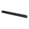 Extralink 1U 19" Front Panel, Juodas