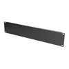 Extralink 2U 19" Front Panel, Juodas