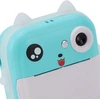 Mini Thermal Spausdintuvas with Camera Extralink EPP-004 Mėlyna, 3 Rolls of Thermal Paper, 2.5" LCD Screen, Bluetooth, USB-C, 1000 mAh