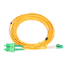 Extralink Patchcord SC/APC-LC/APC, Single Mode, Duplex, 9/125um, 3mm, 3m