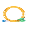 Extralink SC/APC-LC/UPC | Jednomodowy, Duplex, G652D, 3mm, 1m