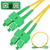 „Extralink“ jungiamasis laidas SC/APC į SC/APC, PVC, vienmodis, dvipusis, G.657A, 3 mm, 3 m
