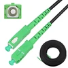 Extralink SC/APC-SC/APC apvalus kabelis | Apvalus, kabantis, vienmodis, simpleksinis, G.657A2, 70m