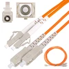 Extralink Patch Cord SC/UPC-LC/UPC, Multimode, OM2, Duplex, 3mm, 3m
