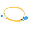 Extralink SC/UPC-LC/UPC Patch Cord, PVC, Single Mode, Duplex, G652D, 3mm, 3m