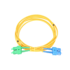 EXTRALINK Patchcord SC / UPC-SC / APC SM G.652D dvipusis 3,0 mm 1 m PVC