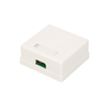 „Extralink“ paviršinio montavimo lizdas, 2x RJ45 CAT5E STP