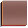 Metalizuoto ABS plastiko lapų (300x300x1.3mm) rinkinys lazeriniam graviravimui 20vnt CREALITY