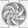 Korpuso Ventiliatorius - DarkFlash DM8 LINE Baltas 800–1600 RPM 58 CFM 4 Kontaktų PWM 5 V 3 Kontaktų ARGB 7 Menčių Ventiliatoriai Baltas