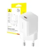 Baseus P10110909213-00 USB-C GaN5 mini 25W tinklo įkroviklis Baltas