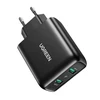 Greitas įkroviklis UGREEN, 2xUSB-A, 18W, PD 3.0 EU (juodas)