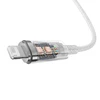 Greito įkrovimo kabelis Baseus USB-A su Lightning Explorer Series 2m, 2.4A (baltas)