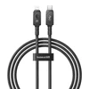 Greito įkrovimo kabelis Baseus USB C TO IP 20A 1M (juodas)