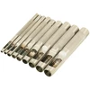 Skylių pramušėjų rinkinys, FASTER TOOLS, 12 vnt.